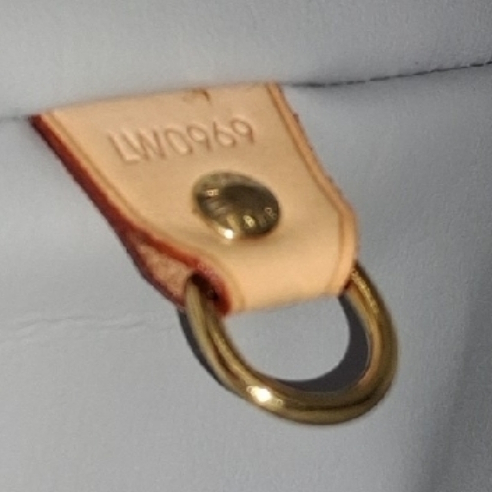 Louis Vuitton Pink Patent Tote with Tan Handles - Picture 7 of 7